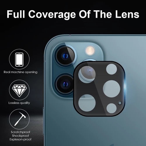 3D Camera Lens Tempered Glass Full Screen Protector For For iPhone 13 13 Pro 13 Mini