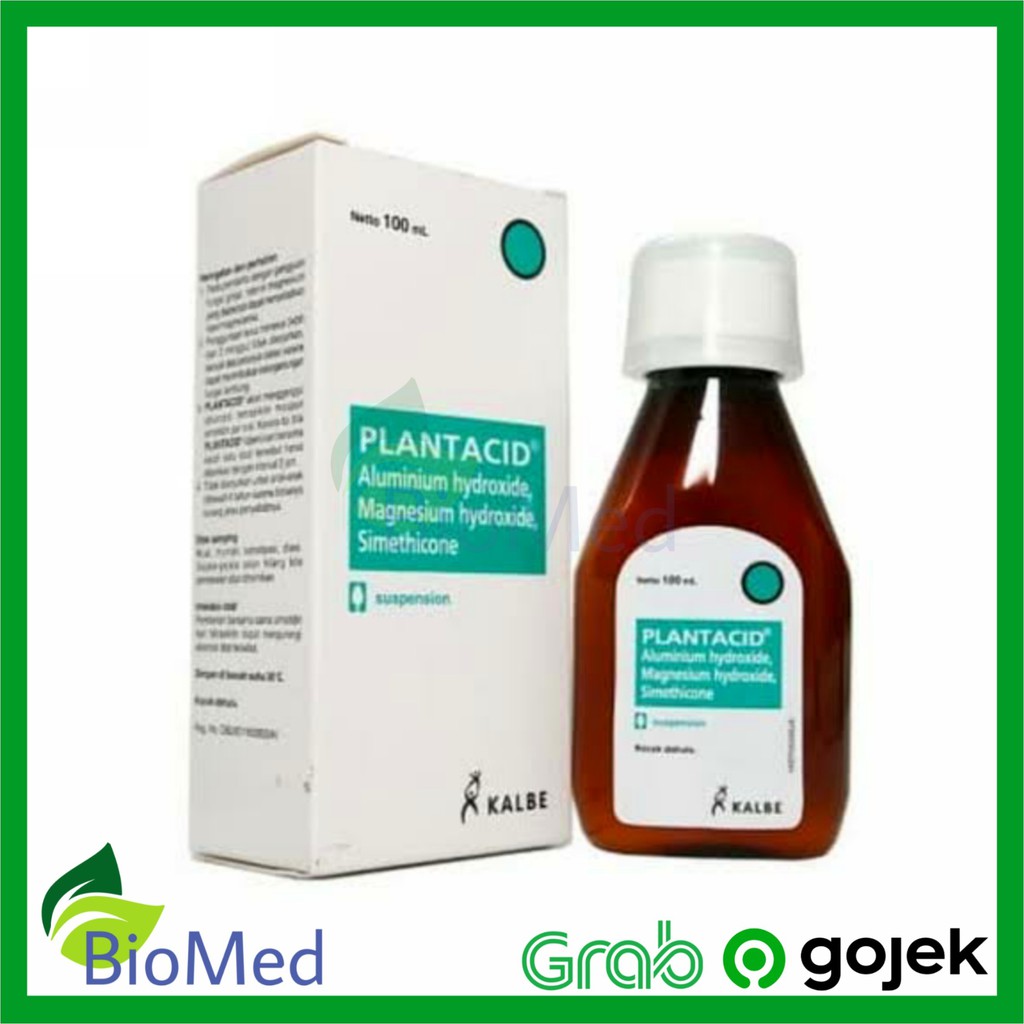 PLANTACID SIRUP 100 ml - Syrup Obat Sakit Maag Lambung Kembung Perut