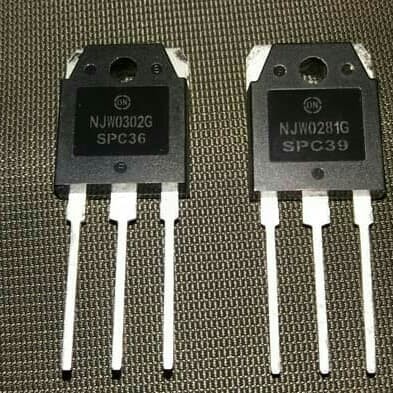 Transistor Njw0302 Njw 0281 Njw 0302 Njw 0281