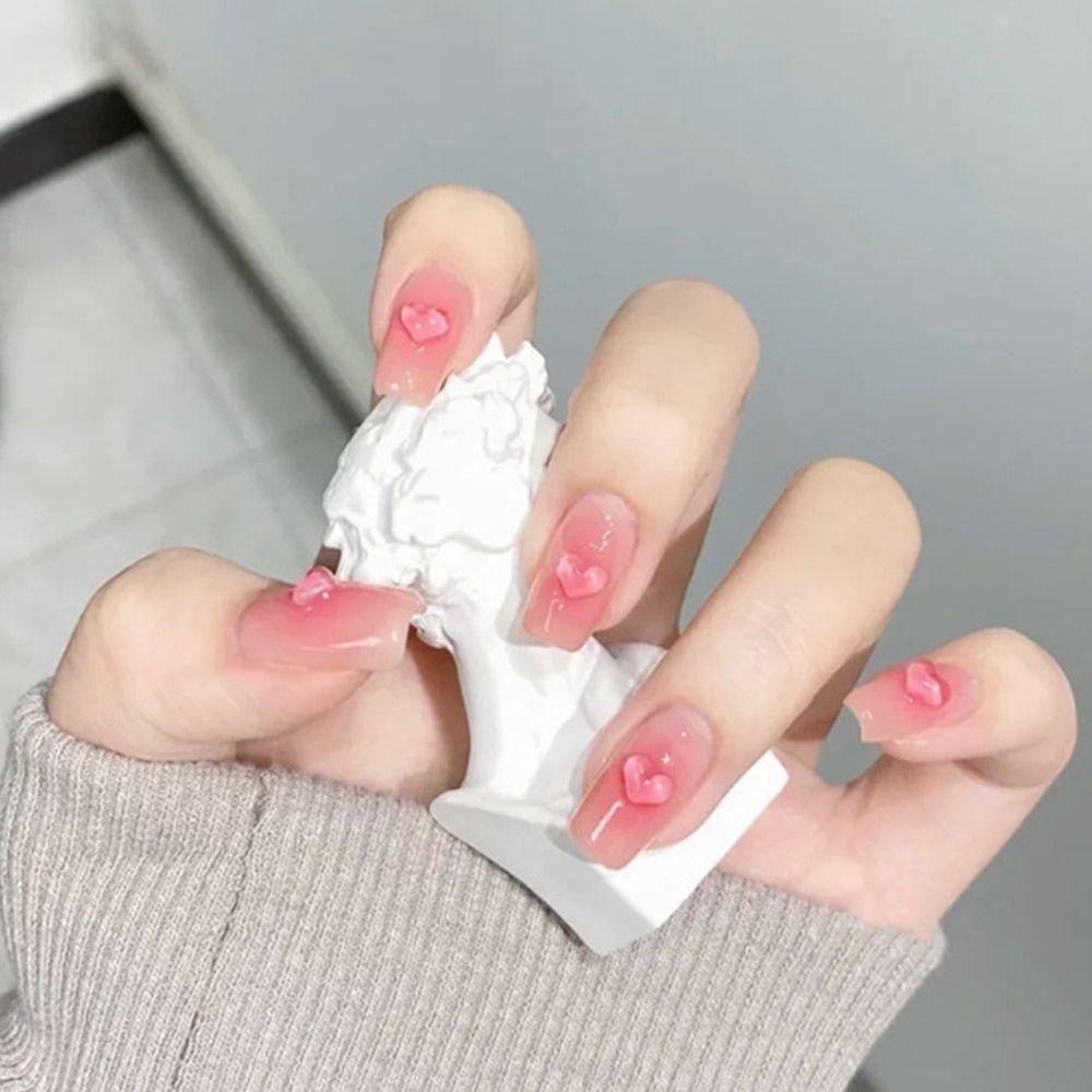 Mxbeauty Charms Kuku 3D Bentuk Hati Untuk Dekorasi Nail Art