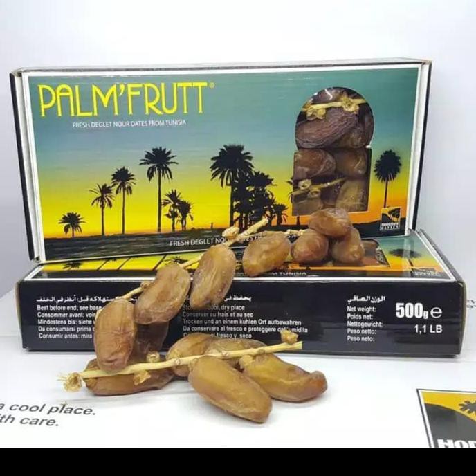 

Kurma Manis / Buah Kurma / Kurma Tunisia Tangkai Palm Fruit Baru 500 Gram Exp 2023 - Manis Ready