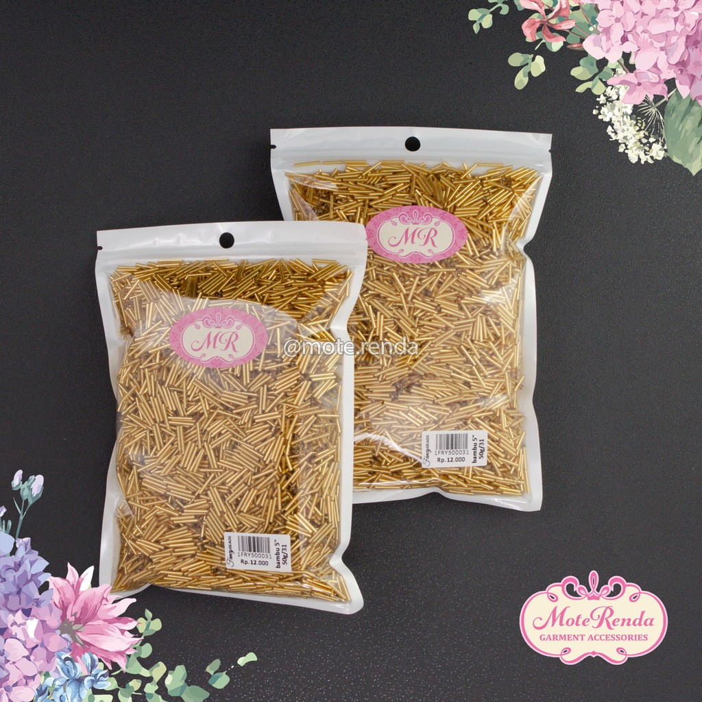 Fancy mote bambu patah grosir 1 pon (450g) kode 1FRY/G