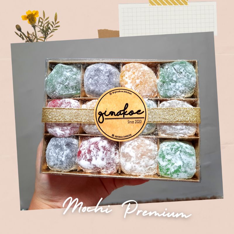 

MOCHI PREMIUM 100% TEPUNG KETAN ASLI
