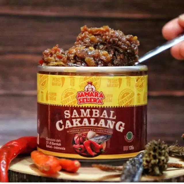 [ TERLARIS ] Sambal Cakalang / Sambel Cakalang JS  Netto 135 gram