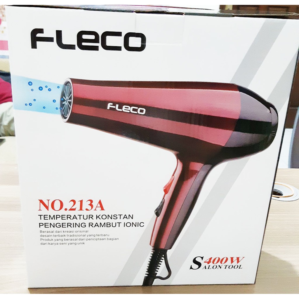 Hair Dryer/ Pengering Rambut Fleco 213a Desain Elegan Murah Original