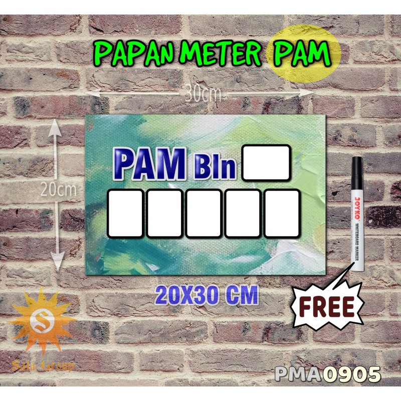 

Safa Papan Meter Listrik PLN PAM motif Unik - Lukis 05