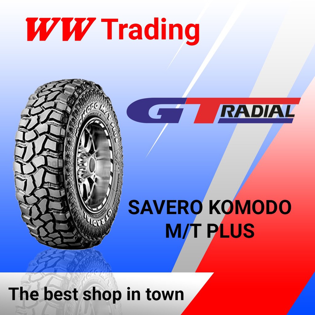 BAN GT RADIAL SAVERO KOMODO MT PLUS 31x10.50 R15/ 31 10.50 15