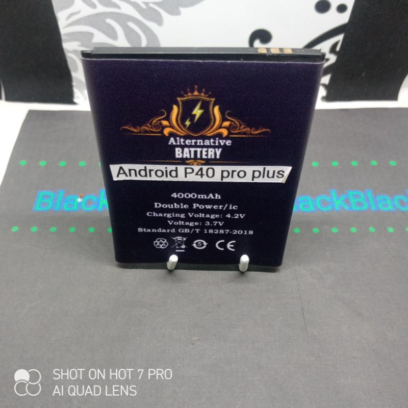 Batrai Android china P40 Pro + plus Batre modif konektor pingir Baterai Battery