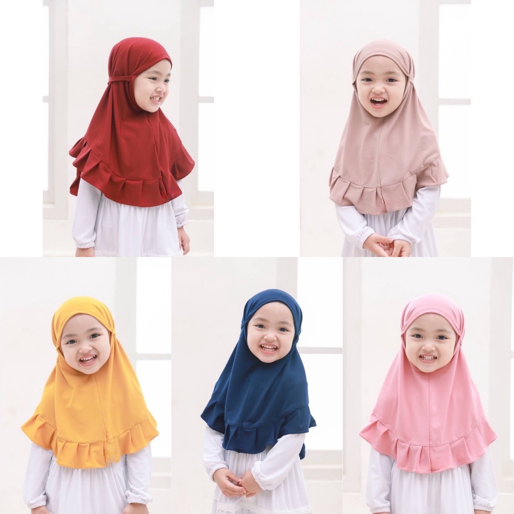 Hijab anak instant Ameera ori DK Colection