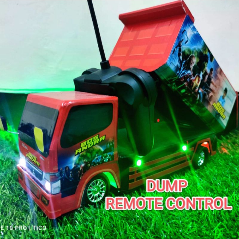 Mainan Truk oleng Remot Control RC mobil Remote control dump mainan anak