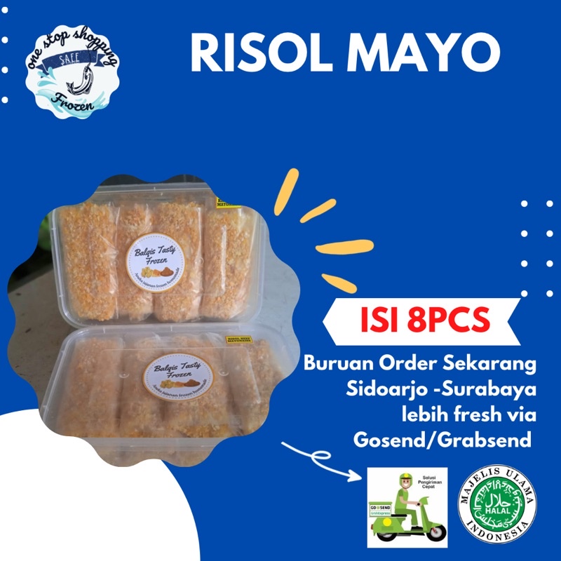 

Risol Mayo 1Kotak isi 8pc