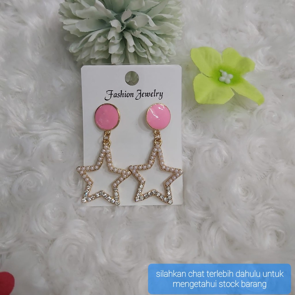 ANTING FASHION STAR BINTANG MODEL KOREA PERHIASAN ASSECCORIS WANITA