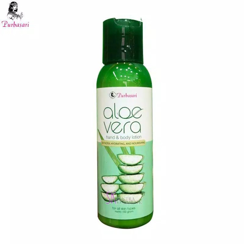 Purbasari Hand And Body Lotion Aloe Vera 100gr (100% Original)