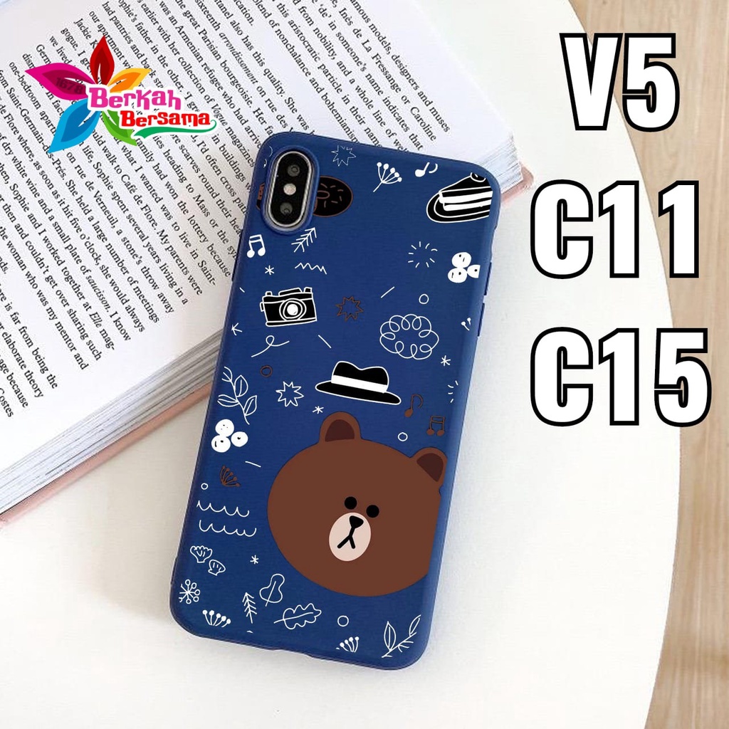 SS015 SOFTCASE BEAR Vivo Y53 Y71 Y71i Y81Y81C Y83 V5 V5s V5 Lite Y65 Y69 Y91c Y1s Y91 Y93 Y95 BB4501