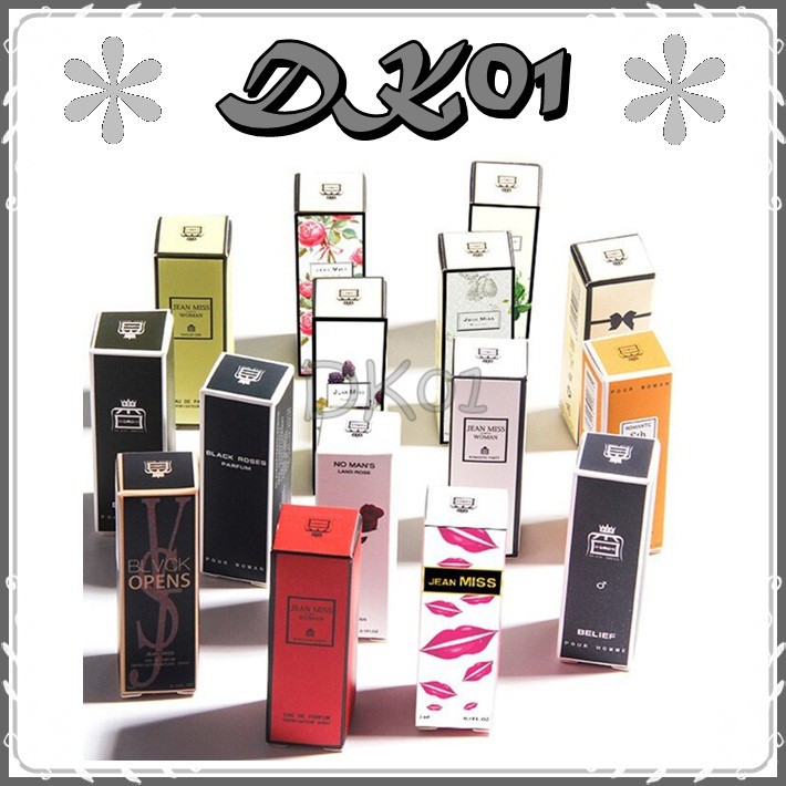 JEAN MISS PARFUME MINI 3ML (1-20) #DK 002809