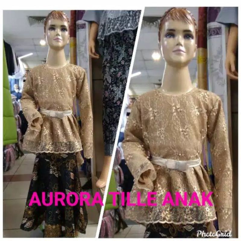 NEW SET AURORA ANAK TULLE/KEBAYA MODERN/KEBAYA LUCU