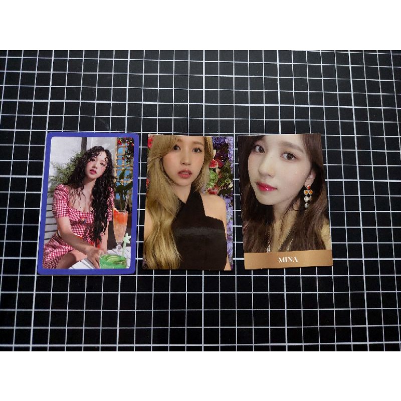 photocard mina twice ewo feel special