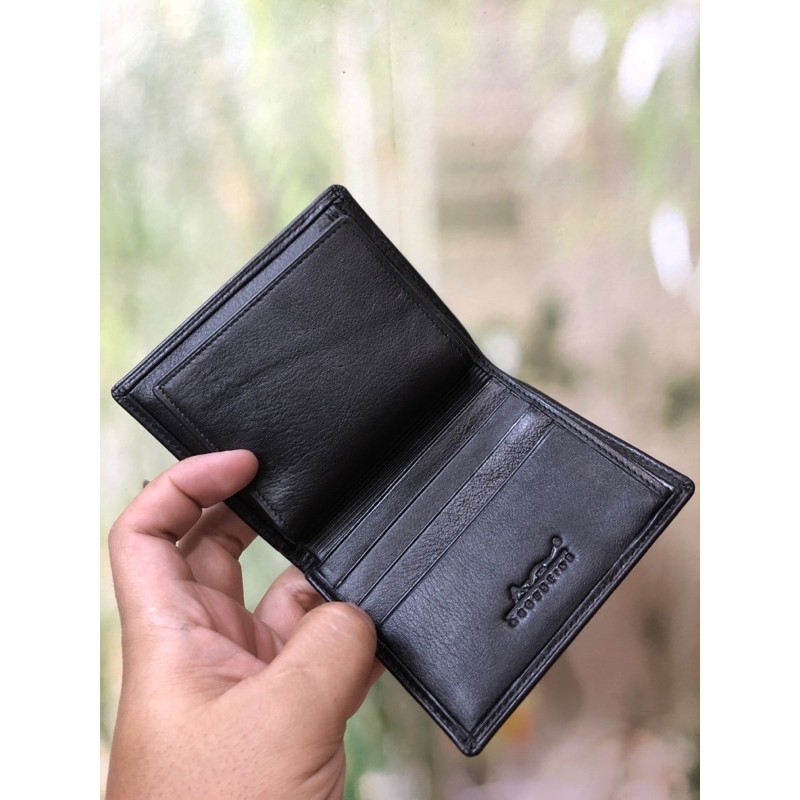 DOMPET KULIT ASLI MODEL DIRI DOMPET PRIA AUGUSTINE KULIT ASLI DOMPET PRIA LIPAT BAHAN KULIT