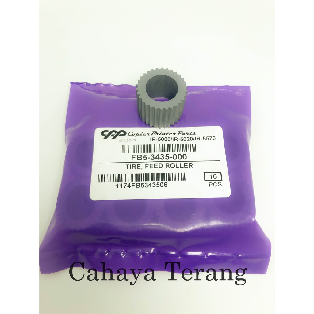 Feed Roll Lobang Besar Mesin Fotokopi Canon IR 6000 FB5-3435-000 CPP