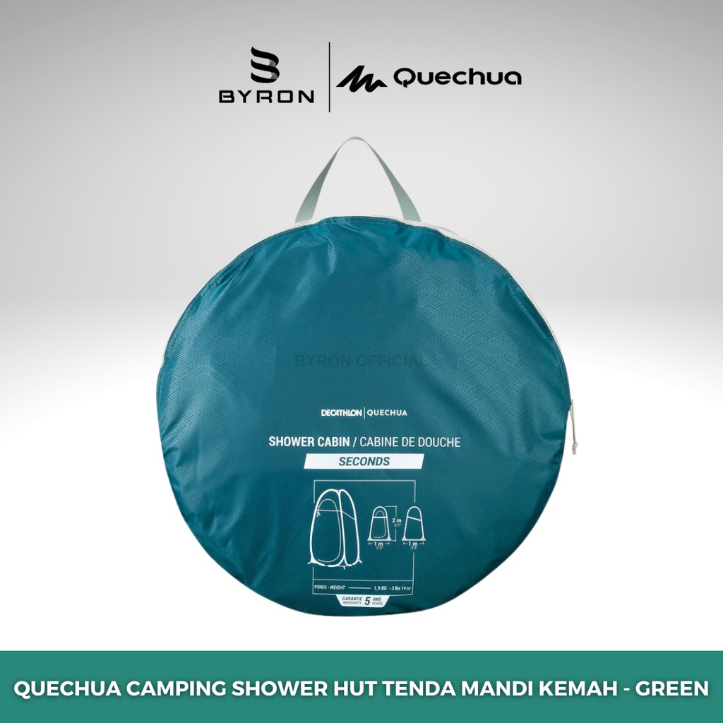 QUECHUA Camping Shower Hut Tenda Mandi Kemah