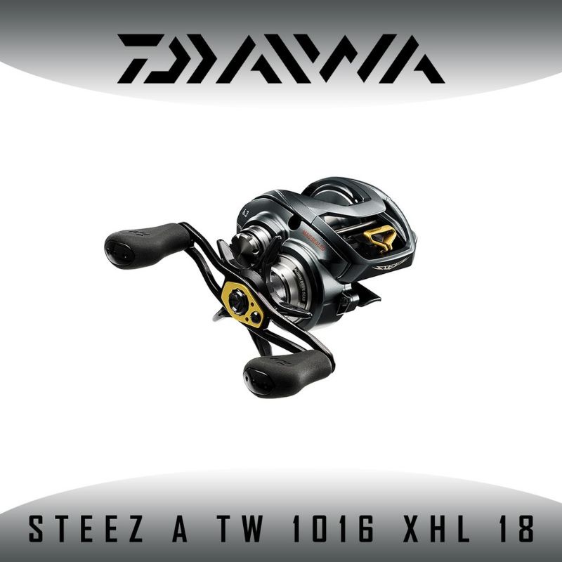 Reel Daiwa Steez A TW 1016 XHL 18 | Made in Japan | Baitcasting Reel | 100% Original
