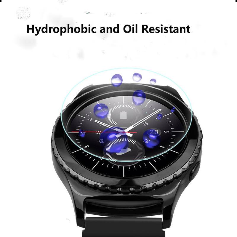 1-3pcs Pelindung Layar Tempered Glass Untuk Samsung Galaxy Watch 4 40mm 44mm Watch4 Classic 42mm 46mm