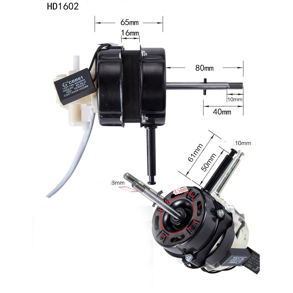 Dinamo Electric Fan ZC1602 FS-40 power 220V 60W (1603)