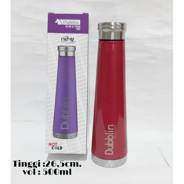 Dubblin Termos Air Panas Dan Dingin Bahan Duro Stainless Steel Anti Karat 500ML