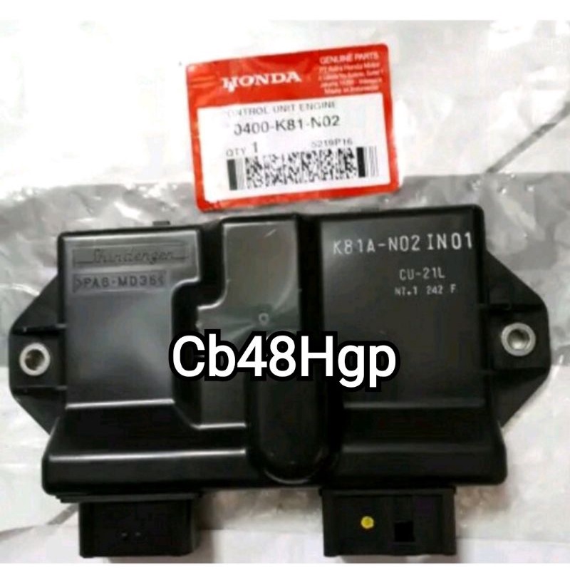 Ecm Ecu Engine Control Unit Cdi Beat Fi Beat street Eco Non Iss 2016 2017 2018 2019 30400K81N02 Orig