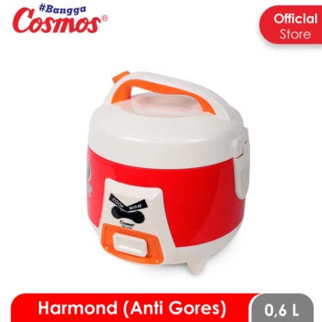 Rice Cooker Cosmos CRJ 6123 0,6 Liter Panci Harmond Anti Gores Magic Com Cosmos Harmond Angry Bird