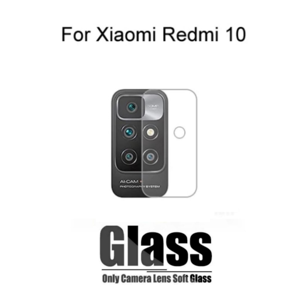 Tempered Glass Camera Xiaomi Redmi 10 / Redmi 10 Prime Lens Back Camera Handphone