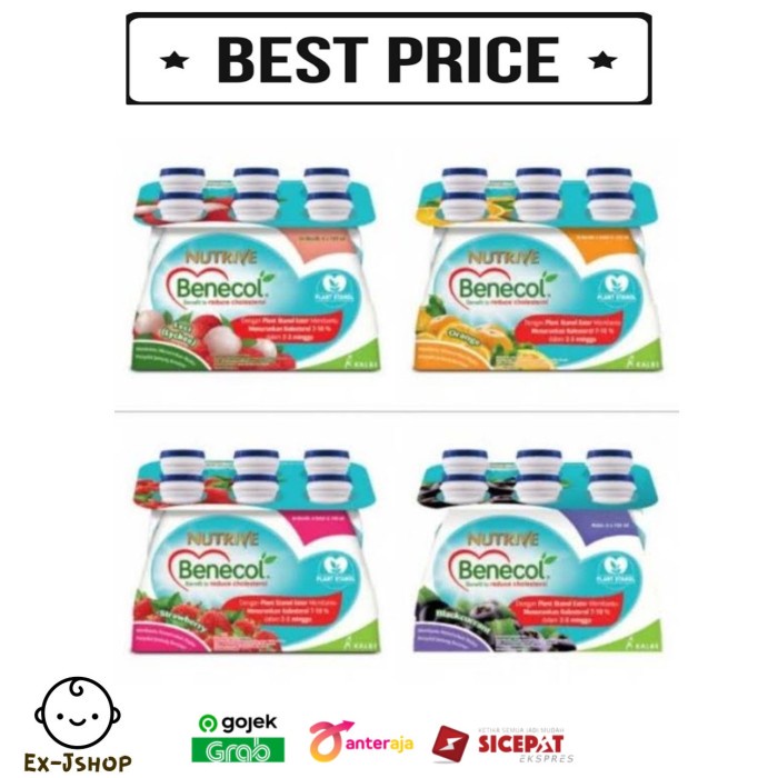 

Nutrive Benecol Smoothie 6x100ml - 6x100ml LECCY (BERKUALITAS)