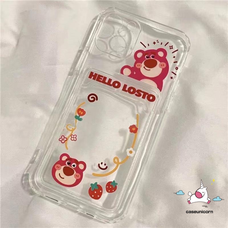 Soft Case Dompet Kartu Motif Kartun Toy Story Untuk iPhone 11 14 12 13 pro Max XS Max X XR 6 6s 7 8 14 plus SE