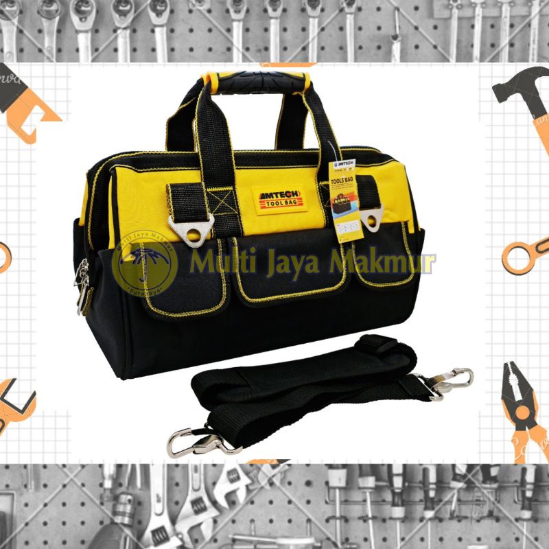 TOOL BAG TAS PERKAKAS PERTUKANGAN HAND TOOLS ALAT TEKNIK MEKANIK