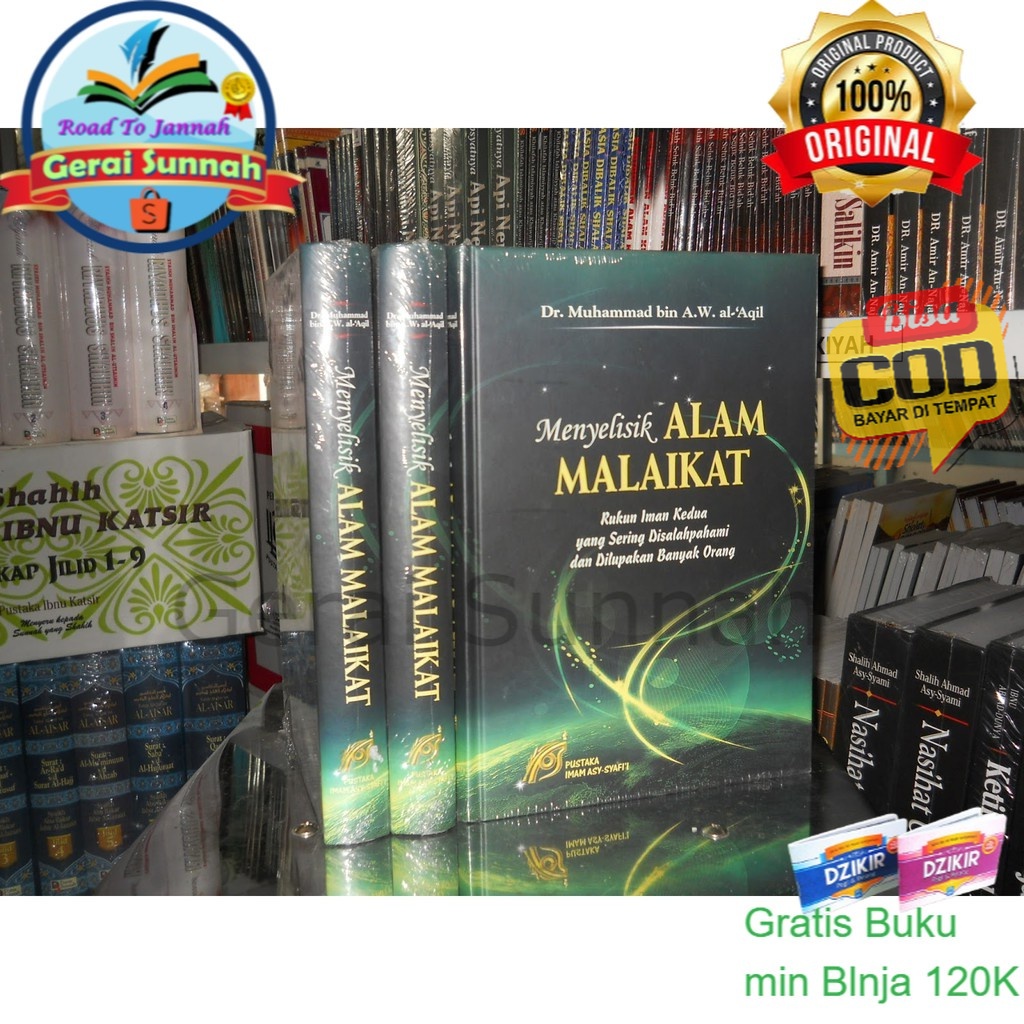Buku Menyelisik Alam Malaikat - Pustaka Imam Asy-Syafi'i