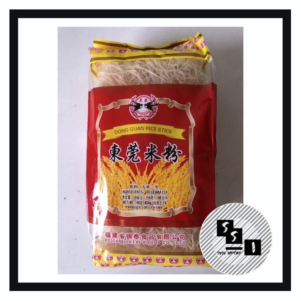 

Dong Guan Rice Stick/ bihun Jade Green Swallow/ Rice Vermicelli 454g