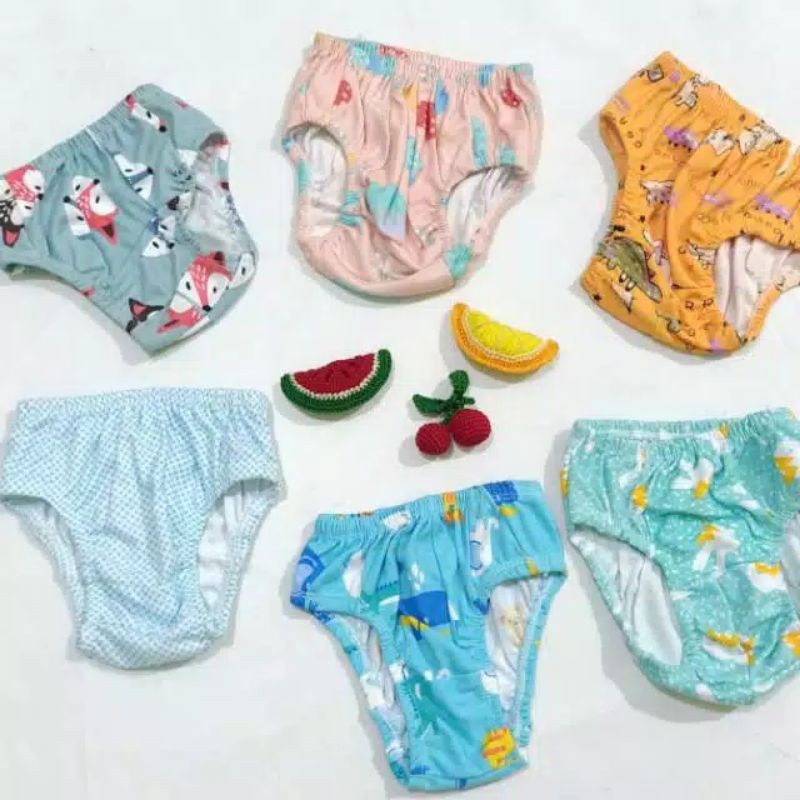 Celana Dalam Anak bayi balita motif L1bby V3lvet 3PCS celana dalam lucu bahan adem dan Tebal