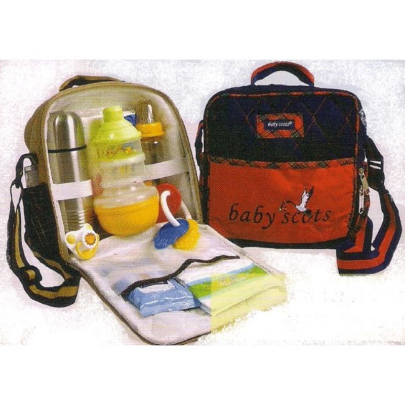 Tas Bayi Kecil BABY SCOT / Tas Bayi Kecil Murah / Diaper Bag / Tas tempat botol susu