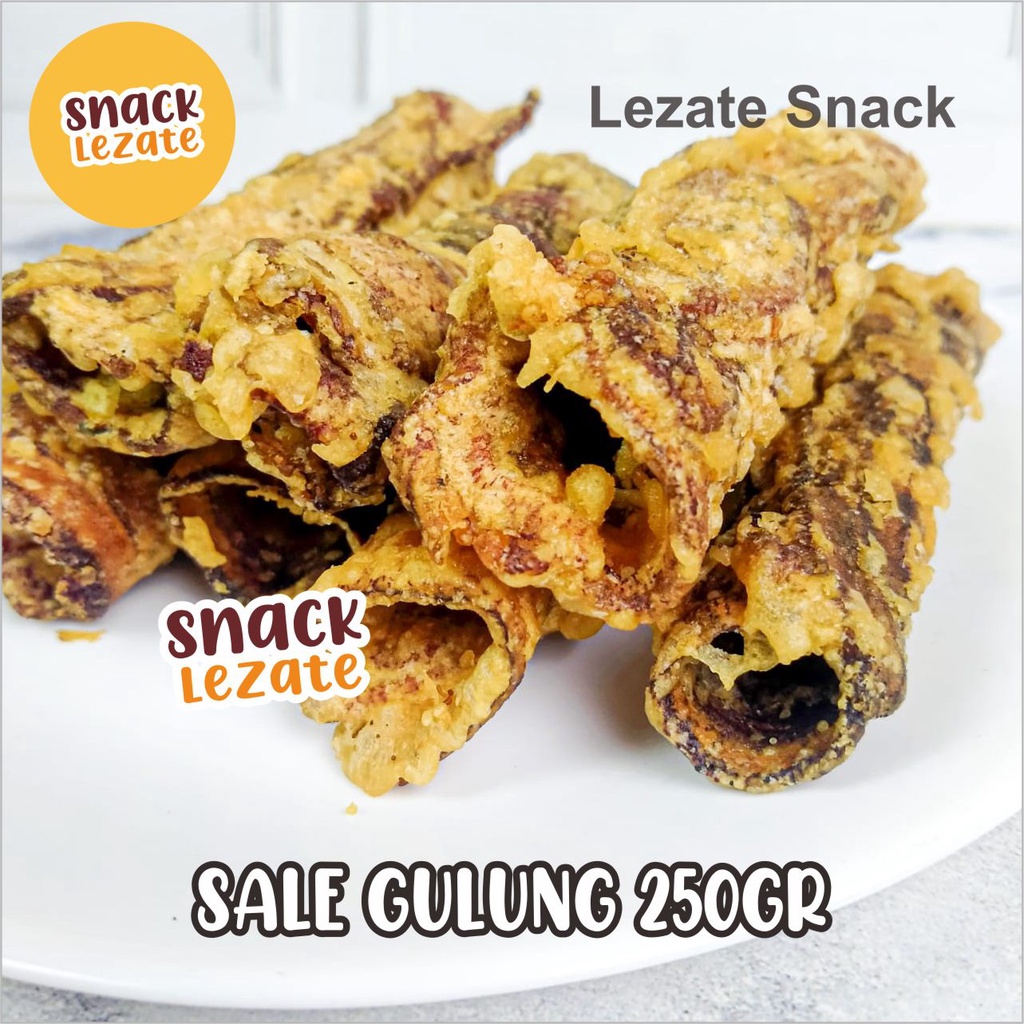 

Sedap Snack - Sale PIsang Gulung Kering 250gr Murah / Kripik Sale Pisang Kebumen Kiloan / Sale Pisang Aroma Kering Lebar