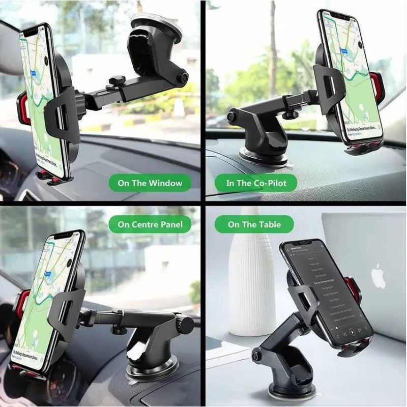 HOLDER HP MOBIL HD-12 CAR HOLDER Style Robot 360 DEGREE ROTATION