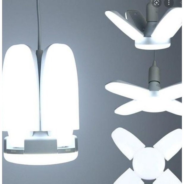 #####] Lampu Bohlam LED Model Kipas 4 Baling-Baling