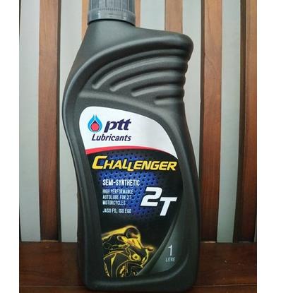 Oli samping 2tak PTT Lubricants Challenger 2T 1lt Thailand -66284