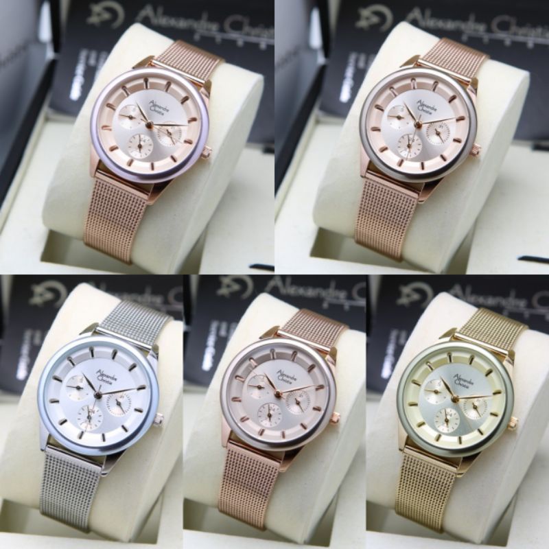 Jam Tangan Wanita Alexandre ChristieAC2936 Original