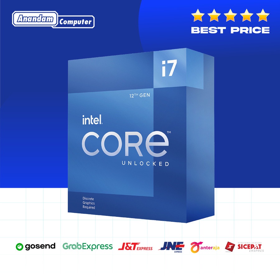 Intel Processor Core i7 12700KF Box - LGA1700