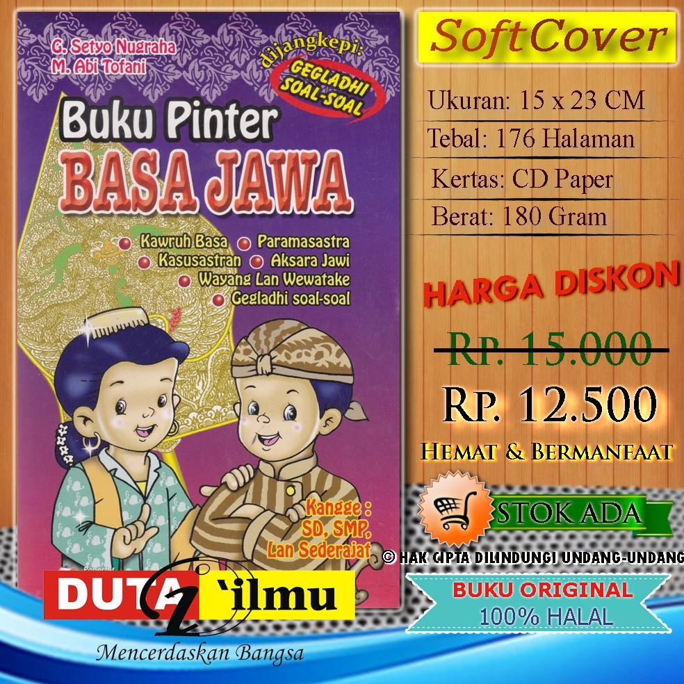 

Termurah Buku Pinter Basa JAWA Ngaji + Islam + Buku + Kajian