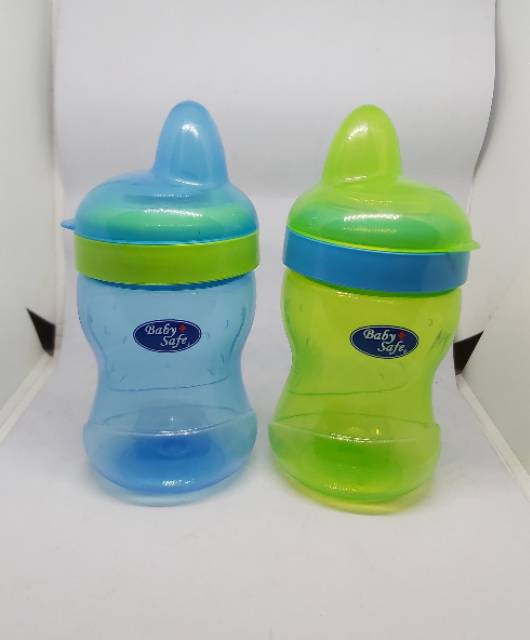 Baby Safe Silicone Spout Cup AP015 / Cangkir Anti Tumpah Silikon Baby Safe