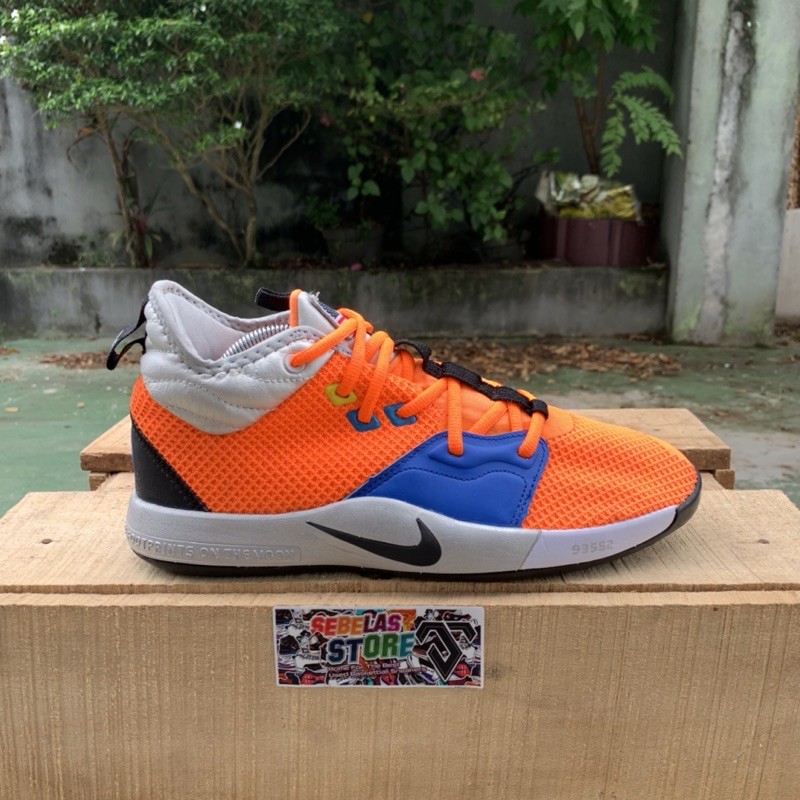 Sepatu Basket Nike PG 3 Nasa Second Bekas Size 43