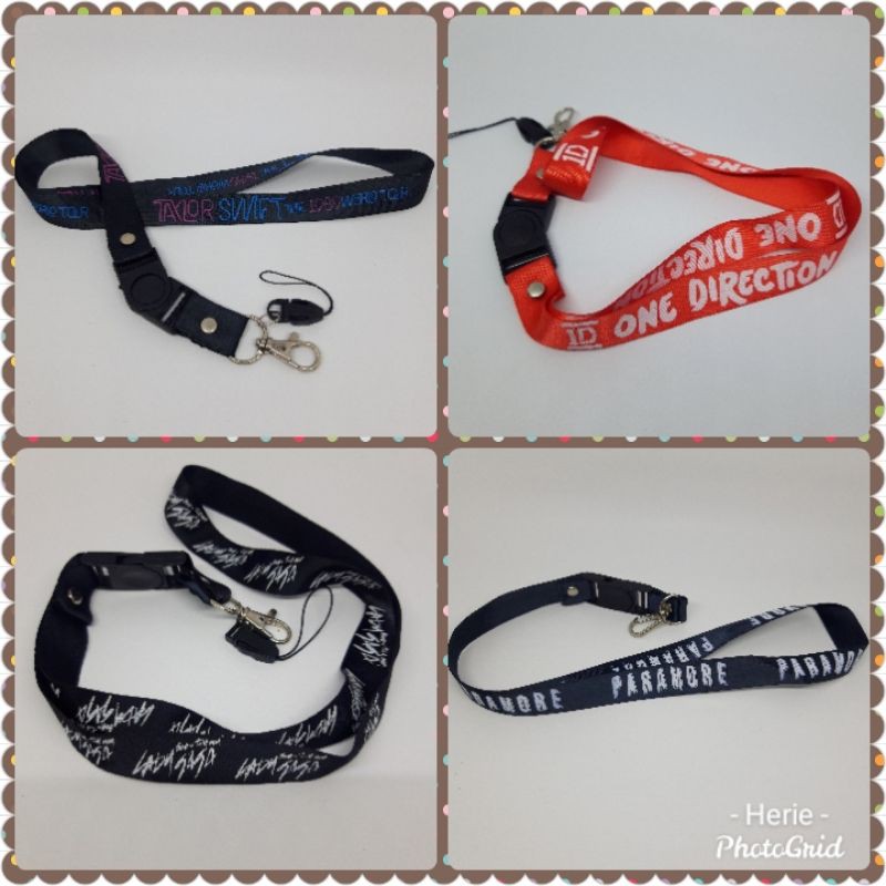 

Lanyard id card / tali id card / gantungan id card/ tali hp