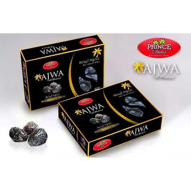 

Prince Dates Kurma Nabi Ajwa Original / Kurma Madinah Kurma 1Kg Mudikulo.Com1