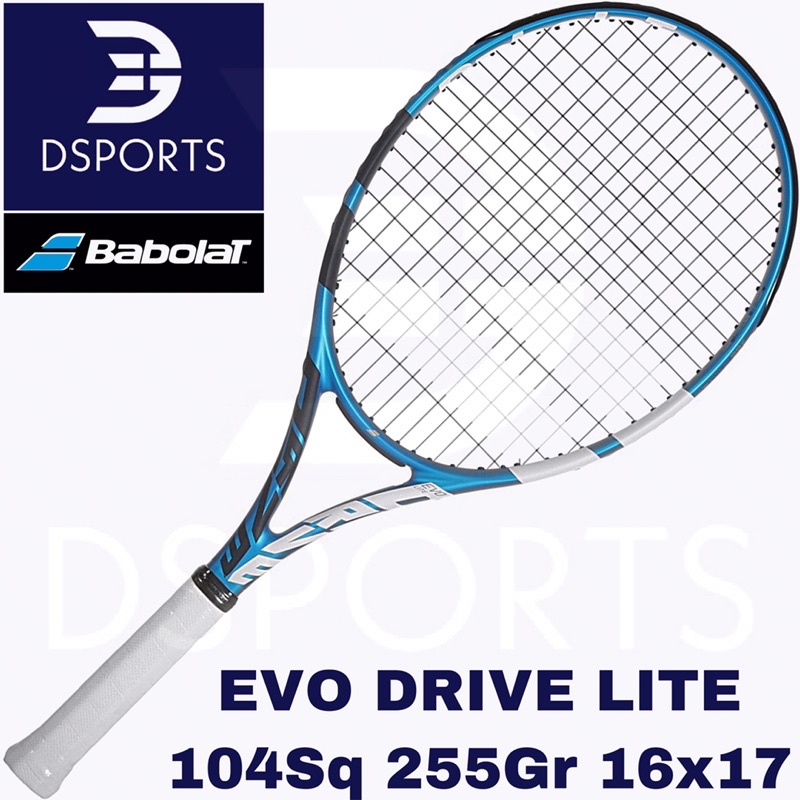 Babolat Evo Drive Lite 255gr 104 255 g ( Racket Tennis Tenis Raket ) ORIGINAL